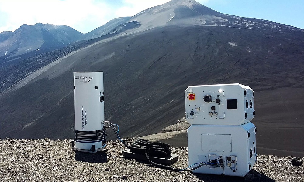 Volcano warning: Quantum gravimeters detect telltale shifts in local gravity